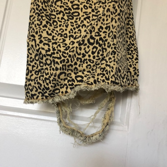 NEW Pol clothing destructed leopard pants - Picture 9 of 11